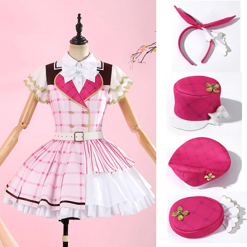 ¡Ama vive! μ's Costume Kousaka Honoka Cosplay vestido 15 aniversario Yazawa Nico trajes de escenario Hoshizora Rin uniforme faldas
