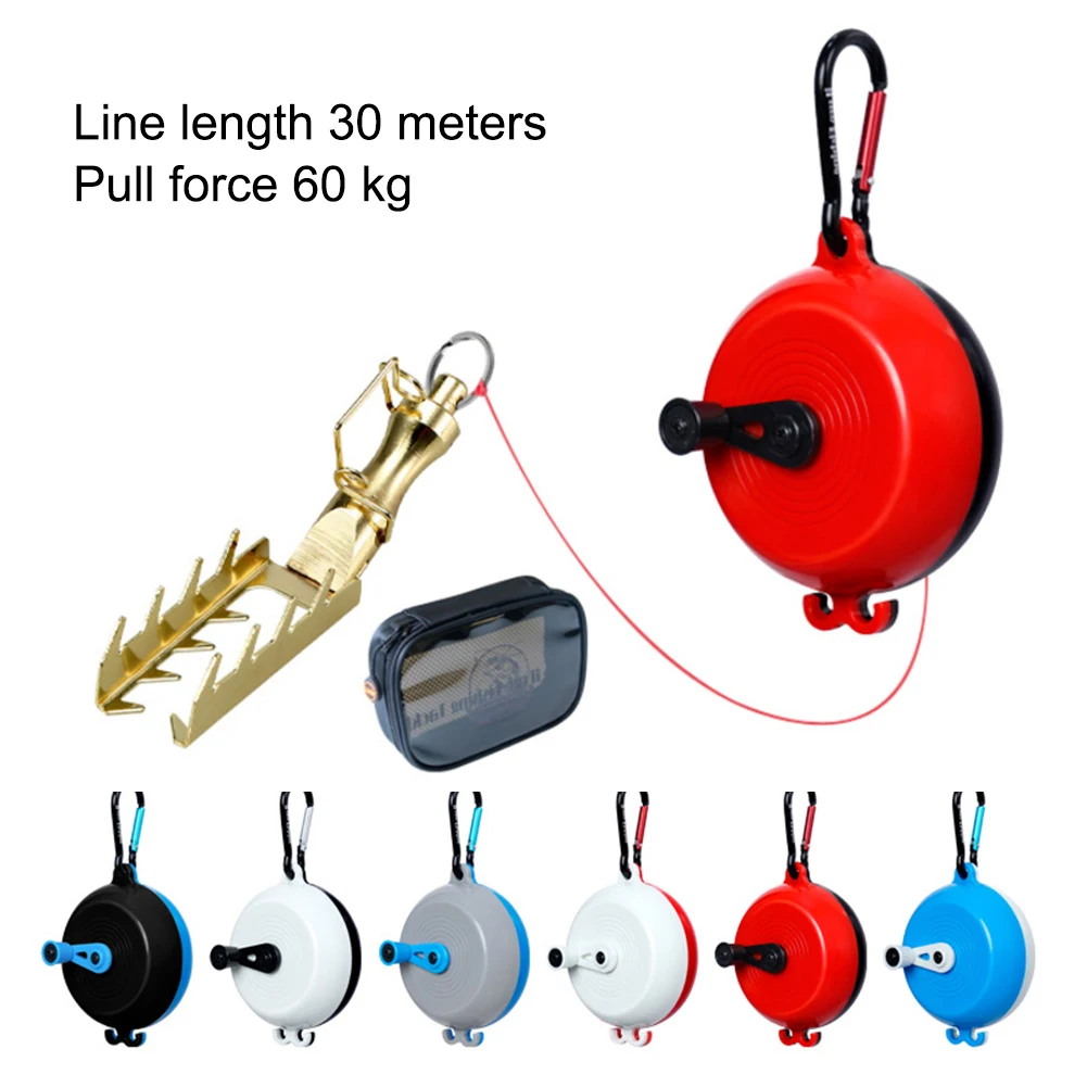 Tackle Recovery Tool with 30M Line Fishing Lure Retriever Fishing Bait Retriever Fishing Accessories