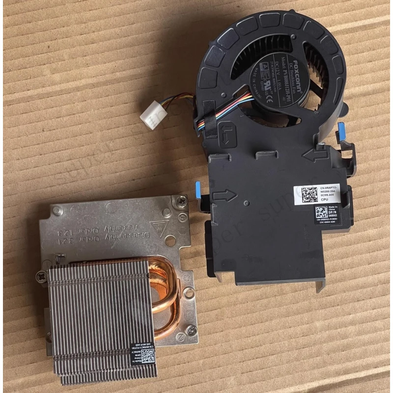

S+ New For Dell Precision T3260 Compact 80W CPU Cooler Heatsink w/ Fan KR9CY R89X3