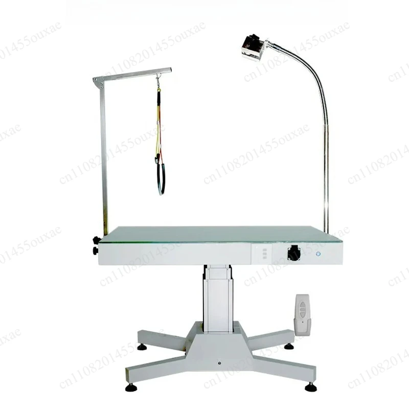 Electric Lifting Pet Examination Table With LED Light Dog Cat Grooming Station For Veterinary Clinic Animal Hospital Use