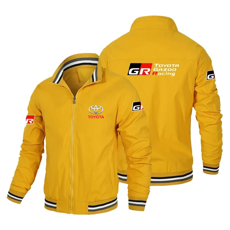 Toyota GR Gazoo Racing jacket, casual fashion sports jacket for