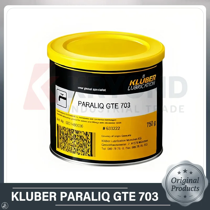KLUBER PARALIQ GTE 703 Valve Grease Synthetic Food Grade Lubricant for Valves Fittings Seals Long Term Lubrication Performance