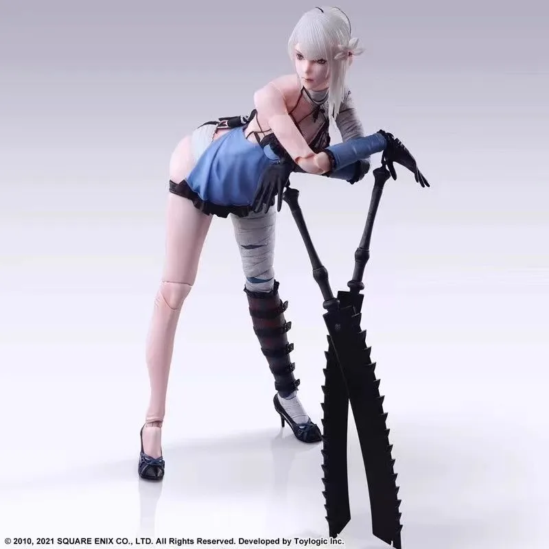 SQUARE ENIX PLAY ART Female Soldier Change Neil Artificial Life Kai Ni Action Figure Model Toy In Stock