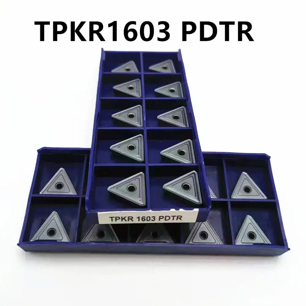 Carbide TPKR 1603 PDTR LT30 Milling Turning Tool Carbide Insert Lathe Tool TPKN1603 PDTR Milling Cutter CNC Tool TPKN