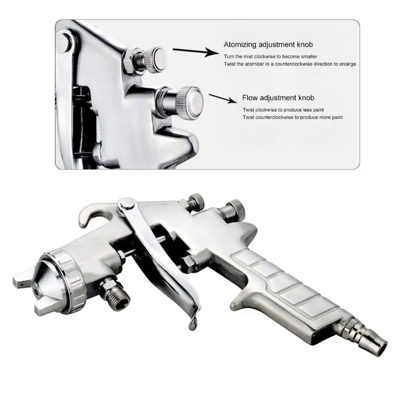 

652F Pneumatic Sprayer Paint Sprayer HVLP Sprayer Paint Machine 2mm Nozzle Sprayer