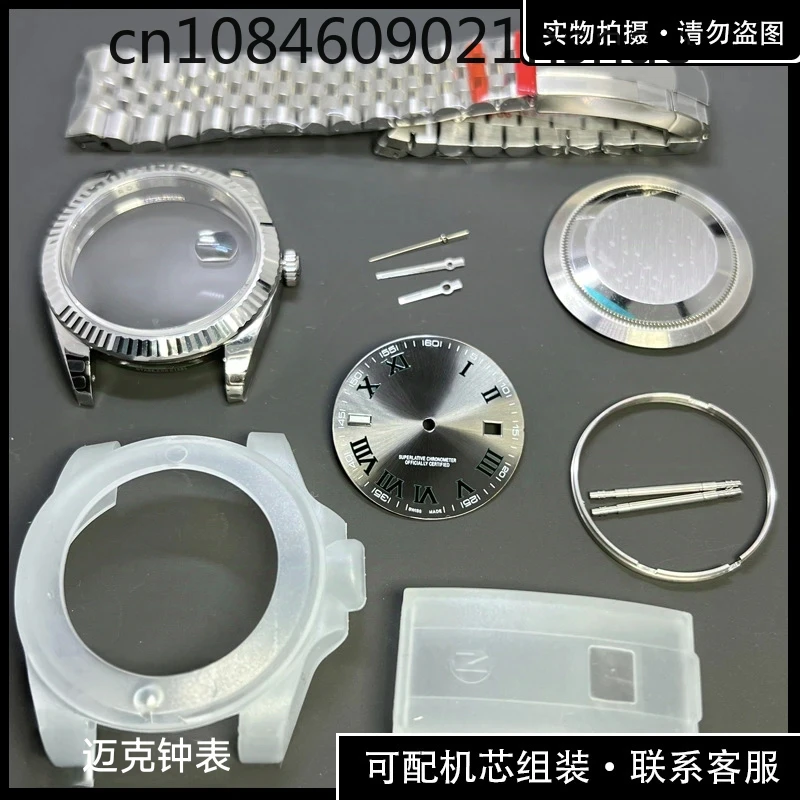 Assemble watch accessories Case adapted to ETA2824 2836 3235 movement 904 steel case cover 41MM