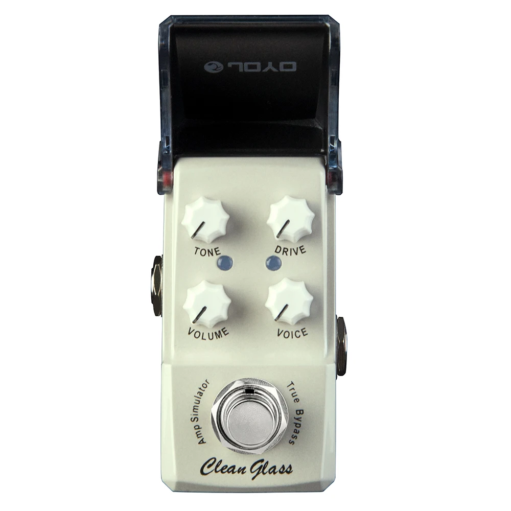 JOYO JF-307 CLEAN GLASS Amplifier Simulation Pedal Classic Amp Sound Guitar Effect Pedal Delivers Amazing Lead Sound