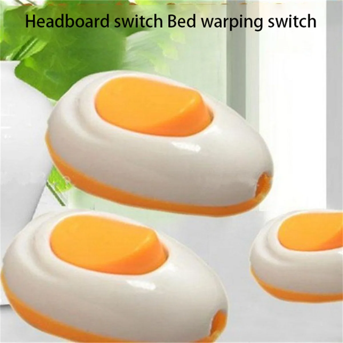 Surface mounted hand-pinch double control mini switch bedroom home bedside button bedside lamp control single control switch