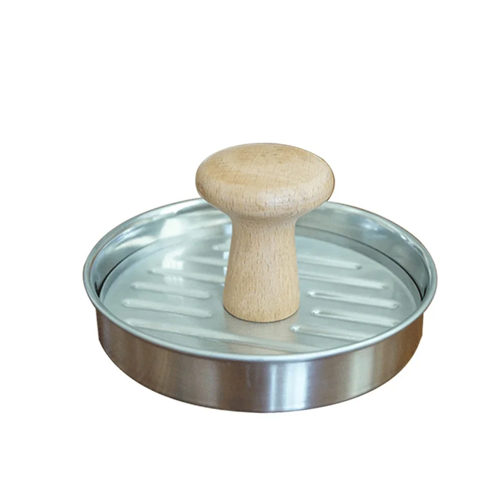 

Burger Press Non-Stick Patty Maker BBQ Tools Extra-thick Solid Stainless Steel High-Quality Materials Large Size