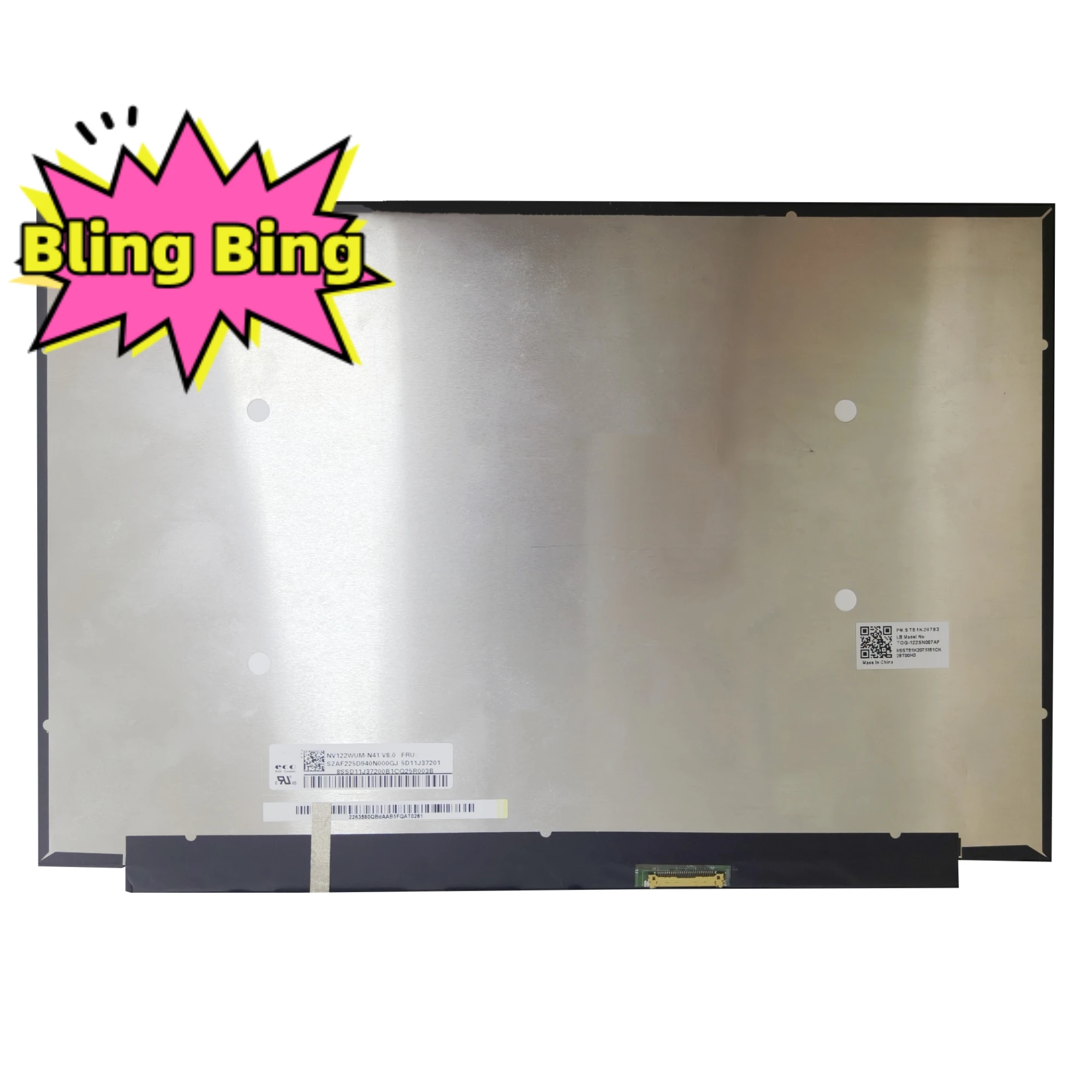 nv122wum-n41-b122uan010-pannello-di-ricambio-a-matrice-display-1920x1200-30pin-edp-schermo-lcd-per-laptop-da-122-pollici-16-10-ips