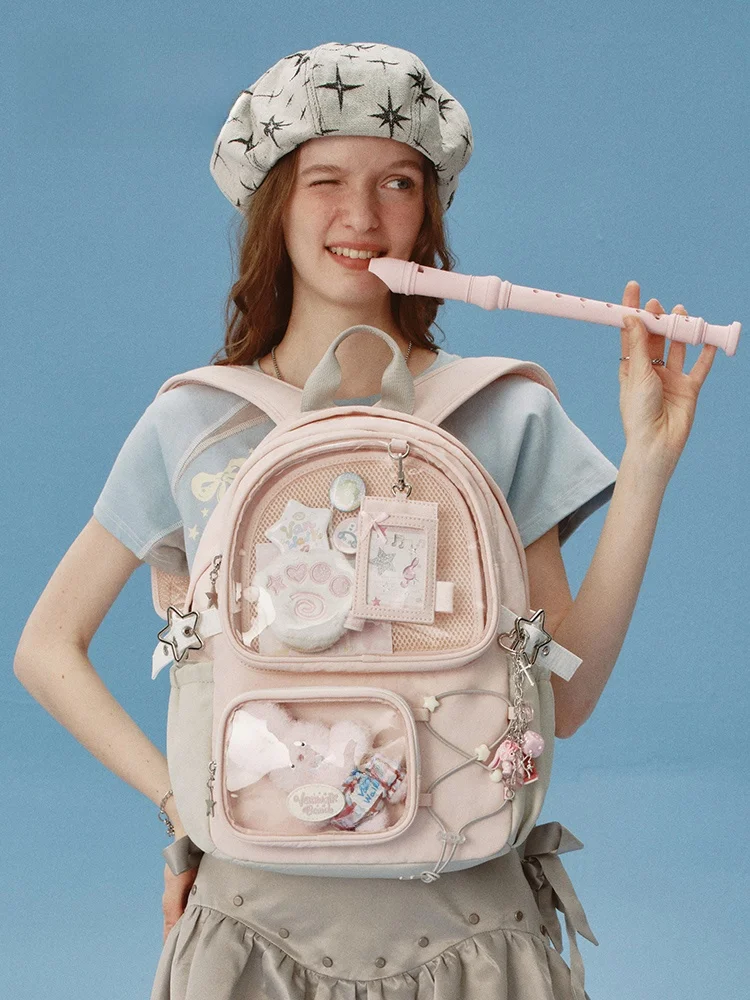 

VANWALK Happy Band, легкая, большая, Capaci, повседневная женская сумка Novo, пригородная сумка для книг, мягкие ремни, застежка-молния