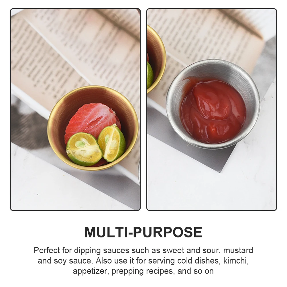 

4 Pcs Sauce Cup Condiment Accessory Household Kitchen Holder Multi-function Supply Cups