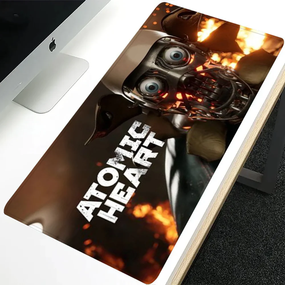 

A-Atomic H-Heart Game Mousepad Mousepad New Arrivals Large Gaming Mousepad L XL XXL Gamer Mouse Pad Size For Keyboards Mat