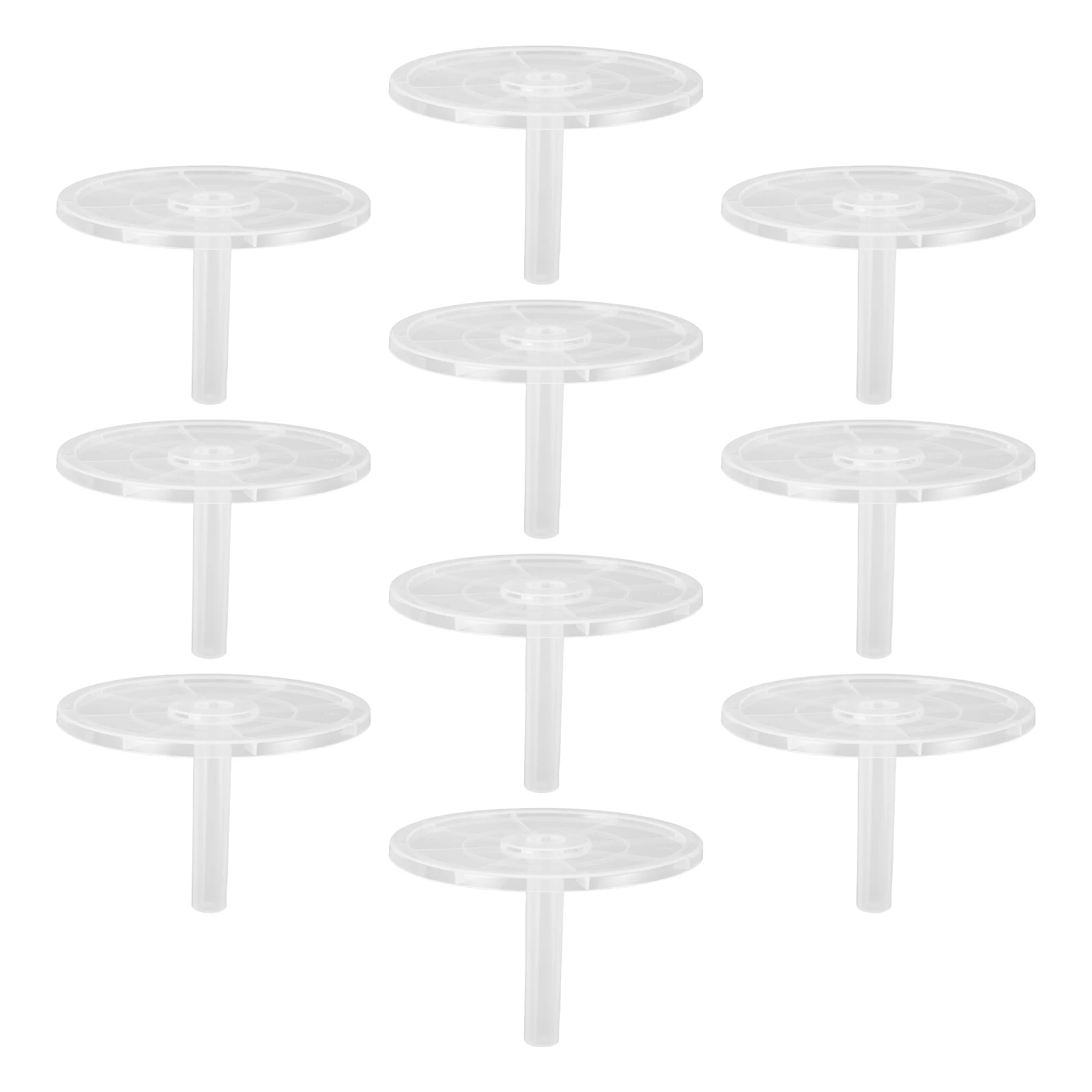 

10pcs CD Storage Case Holder Blue Hard Plastic Cases Discs Organizer Round Edge DJ Cd Storage Case Equipment Portable