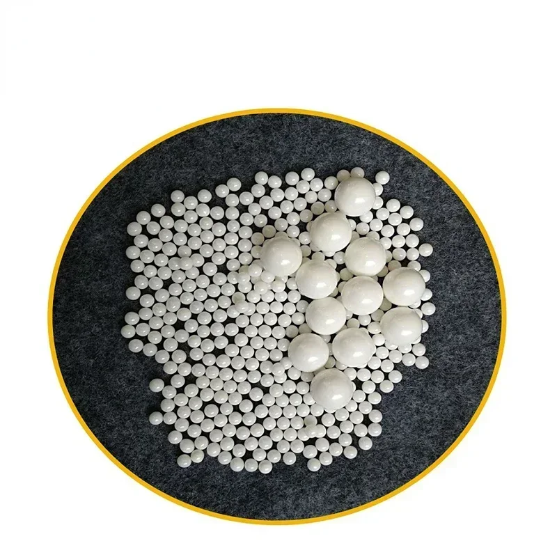 1kg 1mm, 2mm, 3mm, 4mm, 5mm - 15mm High Precision 45% Zirconia Zro2 Grinding Media Ceramic Balls Grinding Beads