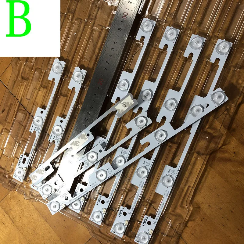32 inch backlight strip FOR 1SET=4PCS(4PCS*4LED +4PCS*3LED) 1LED=6V  KDL32MT626U 35019056 35019055 100%NEW