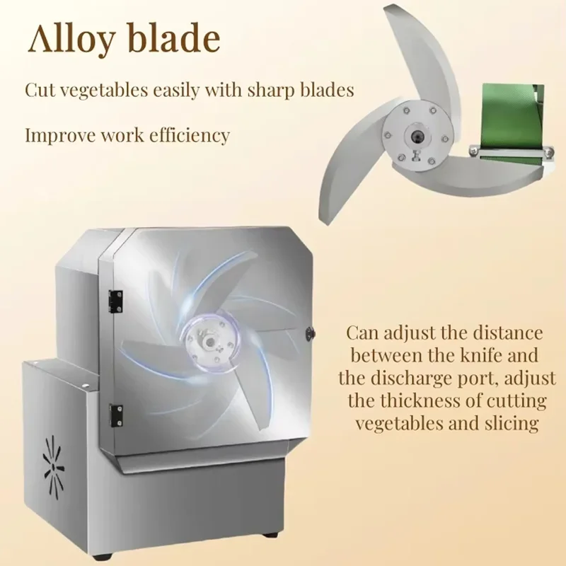 Multi-function Stainless Steel Meat Slicer Pork Beef Lamb Slicing Shredding Dicing Machine for Commercial Home Lab Food