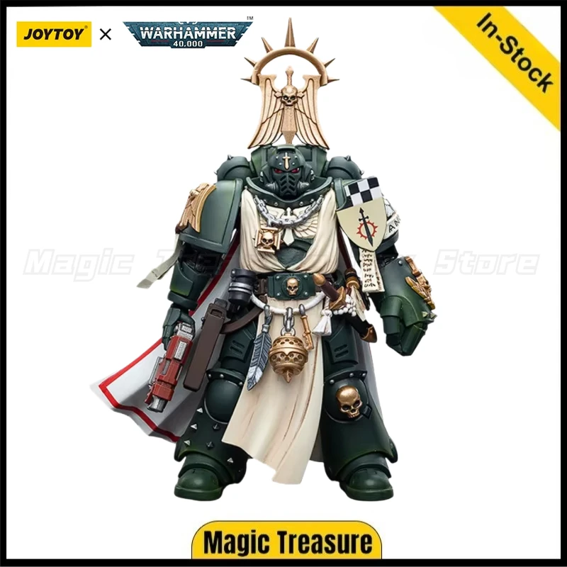 

【In Stock】JOYTOY Warhammer 40K Dark Angels Master with Power Fist 1/18 Action Figure Toys
