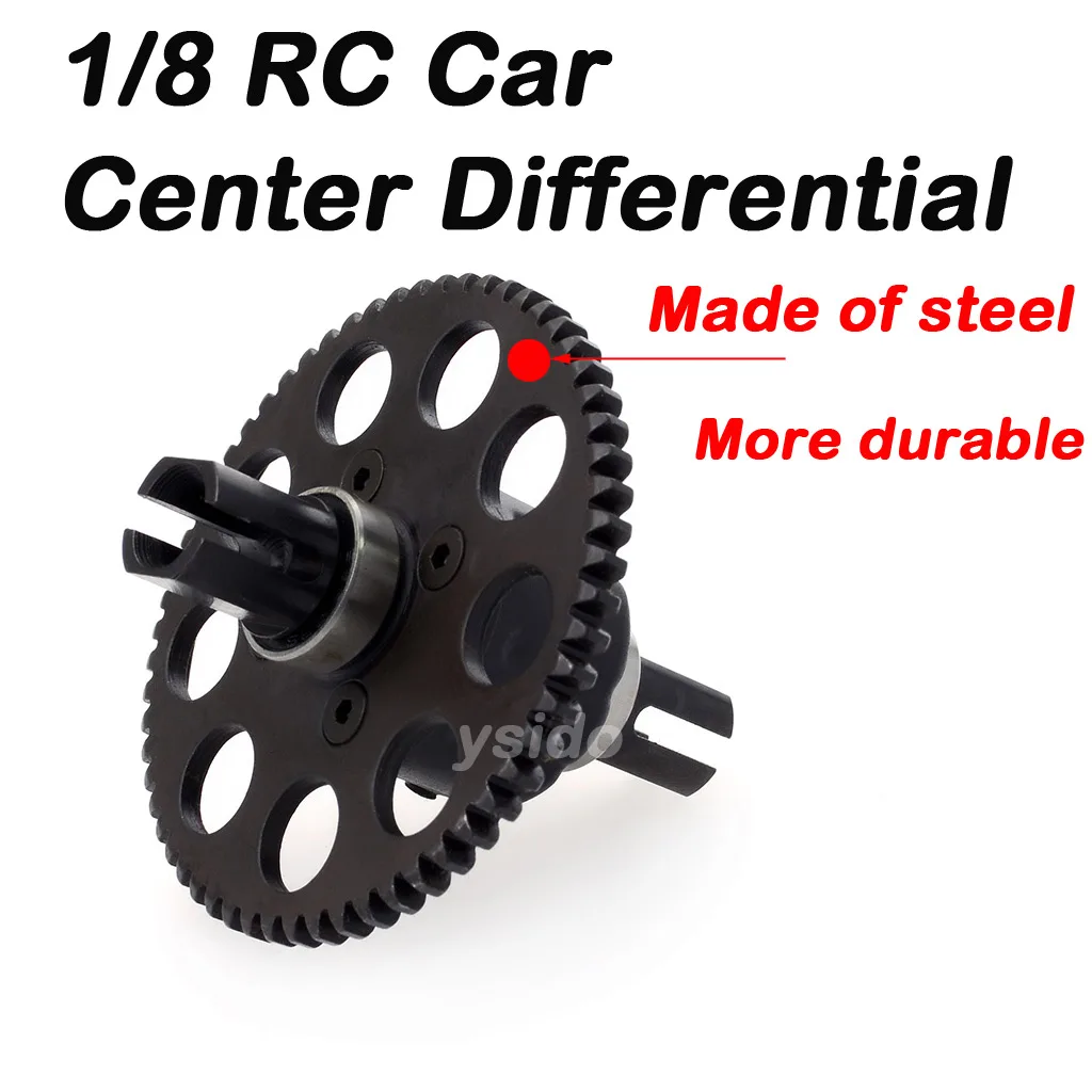 ZD Racing 56T M1 Center Differential Gear for 1/8 RC Car Truggy HSP Kyosho Thunder Tiger 8156