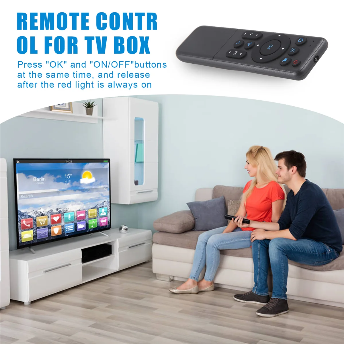 A73E-M5 Bluetooth 5.2 Air Mouse Wireless Infrared Learning Remote Control for Smart TV Box TV Projector and PC Smart Home