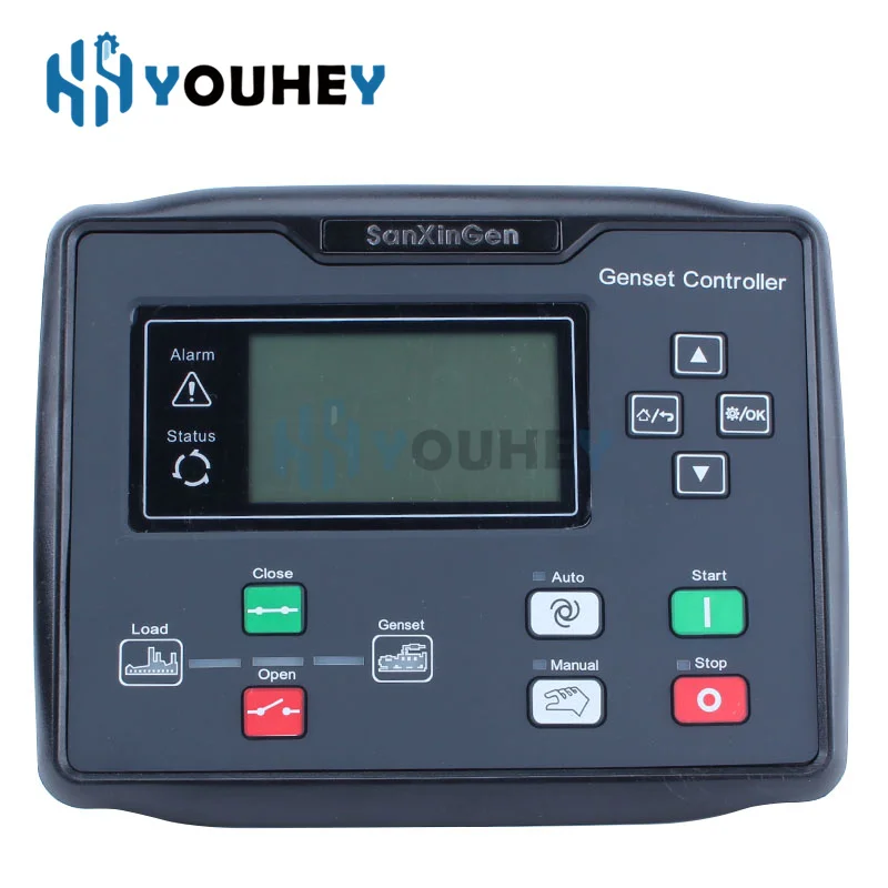 Smartgen HGM6110NC HGM6120NC 6110NC 6120NC RS485 for Repalce Controller Auto Starts Control Panel Control Screen Liquid Crystal