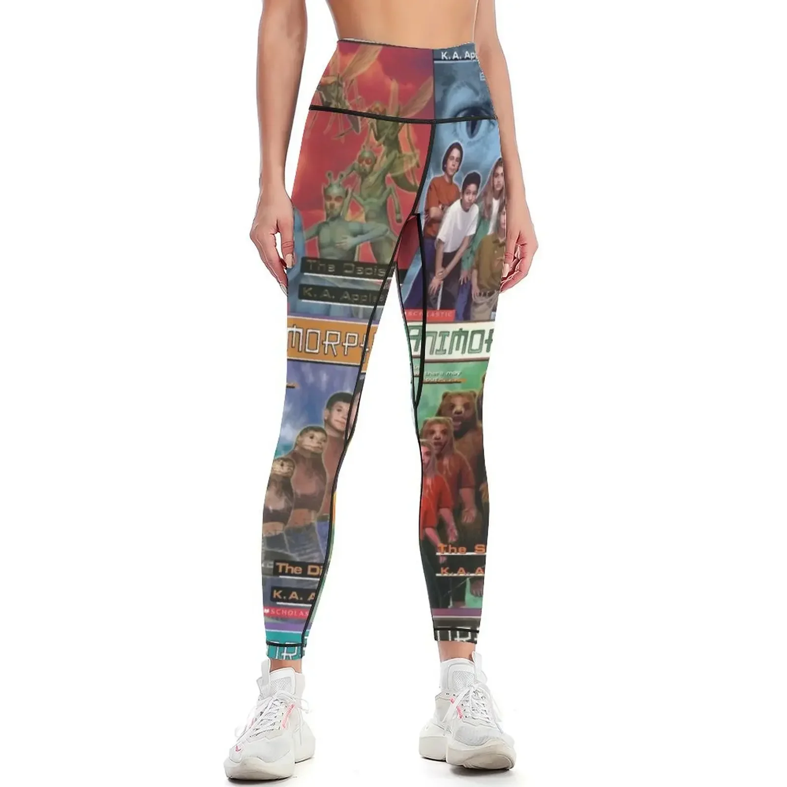 

Animorphs Book Covers Leggings Fitness clothing Female legging pants sports shirts gym high waist Womens Leggings