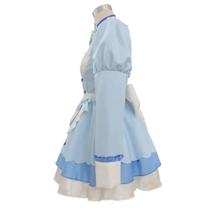 Chocola/Vanilla Cosplay NEKOPARA Maid Dress Halloween Costumes Anime Chocola Maid Outfit Cosplay Perfect Custom for You !
