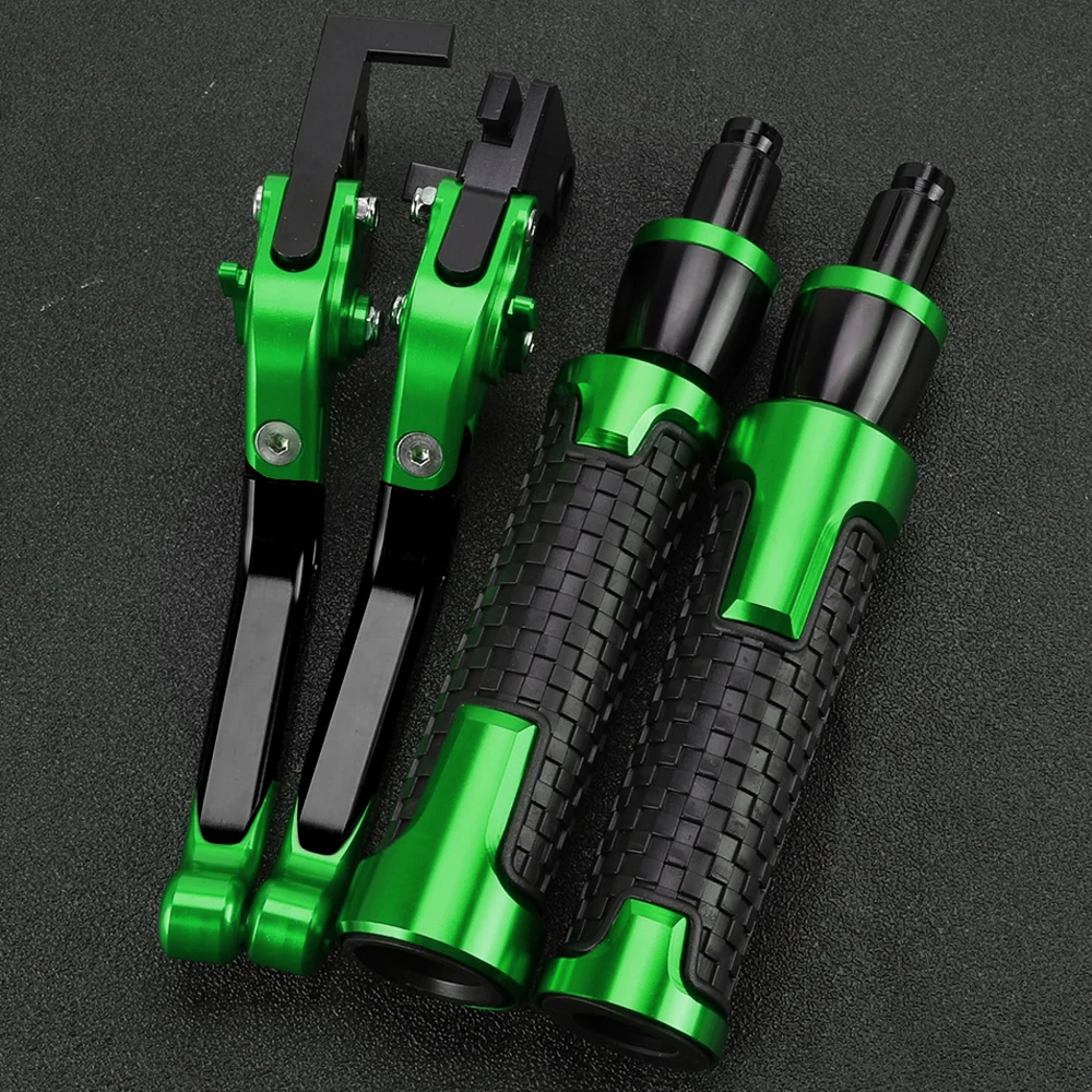 

For KAWASAKI ZX10R ZX-10R ZX 10R 2006 2007 2008 2009-2015 Motorcycle Accessories Brake Clutch Levers Handle Bar End Grips Caps