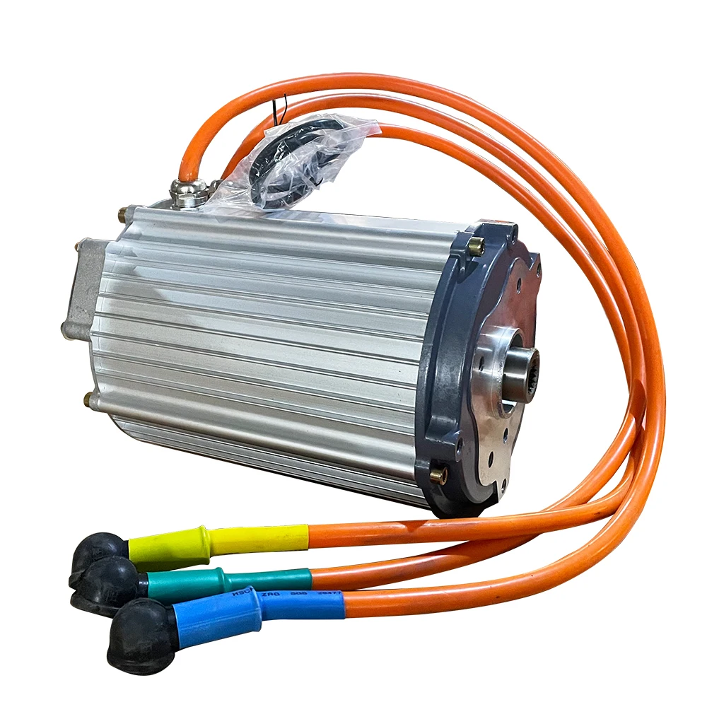 48V 5000W PMSM Brushless DC Motor for Golf Cart Electric Rear Axle with Permanent Magnet Motor Controller Kit