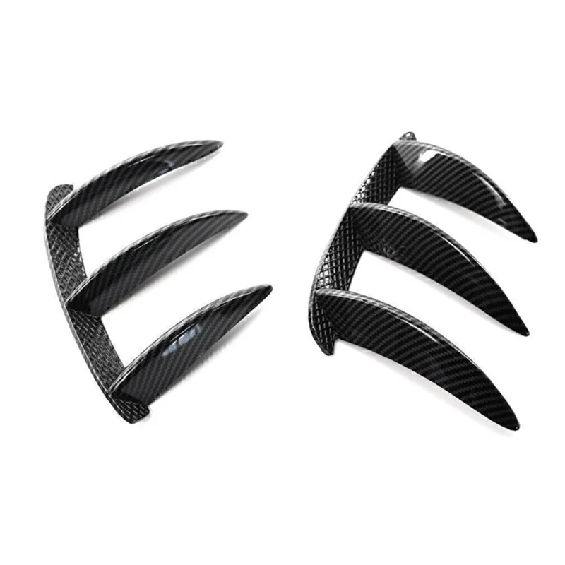 

R4-автомобильный задний бампер из углеродного волокна, спойлер, боковое выходное отверстие, плавник Canard для Mercedes Benz A Class W176 A200 A260 для AMG