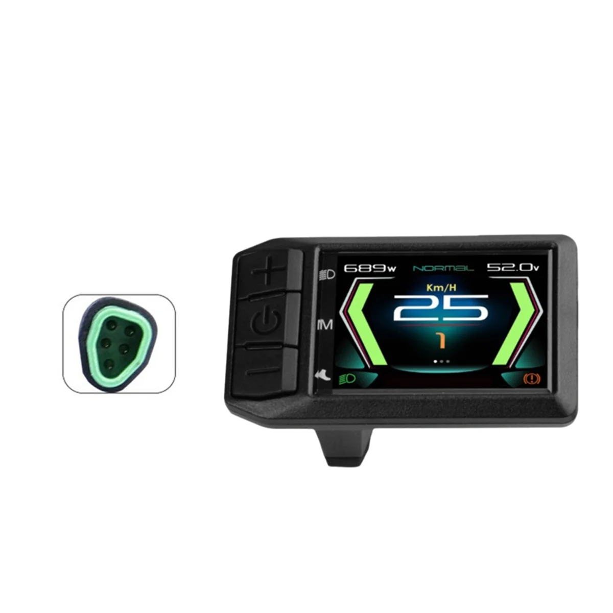 SMIEA 600C دراجة كهربائية شاشة الكريستال السائل E-الدراجة LCD متر يمكن ل Bafang منتصف محور المحرك M560 M600 M510 M820