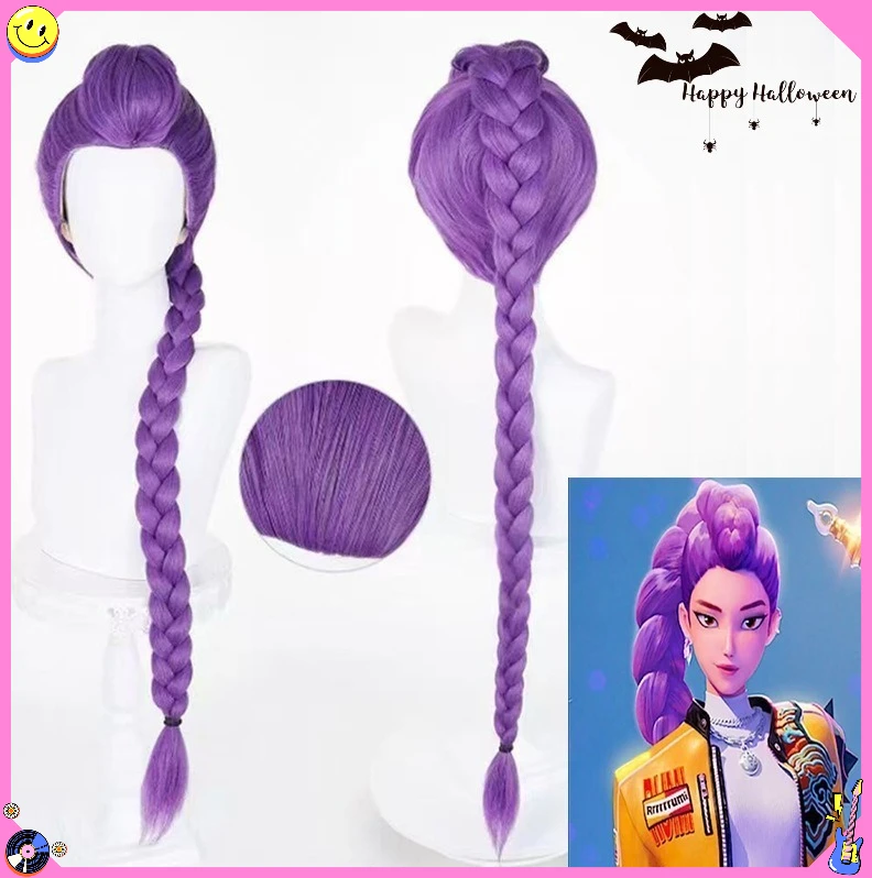 

Demon Hunters Anime Kpop Cosplay Wigs For Rumi Mira Zoey Cosplay Wigs WigCap Christmas Halloween Cosplay Costumes Accessories