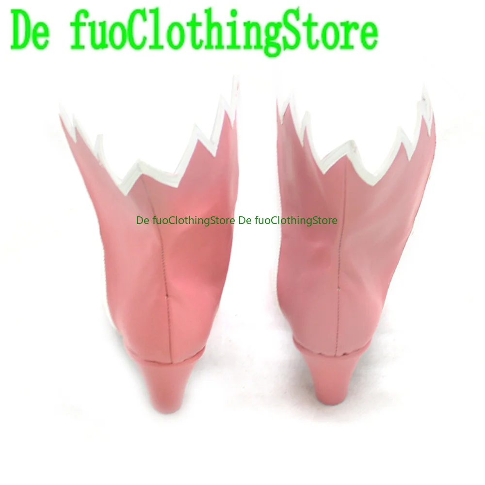 DefuoClothing Schwert Art Online SAO Yuki Asuna Yuuki Asuna Cosplay Anime Spiel Rollenspiel Halloween Party Requisiten Schuhe Stiefel