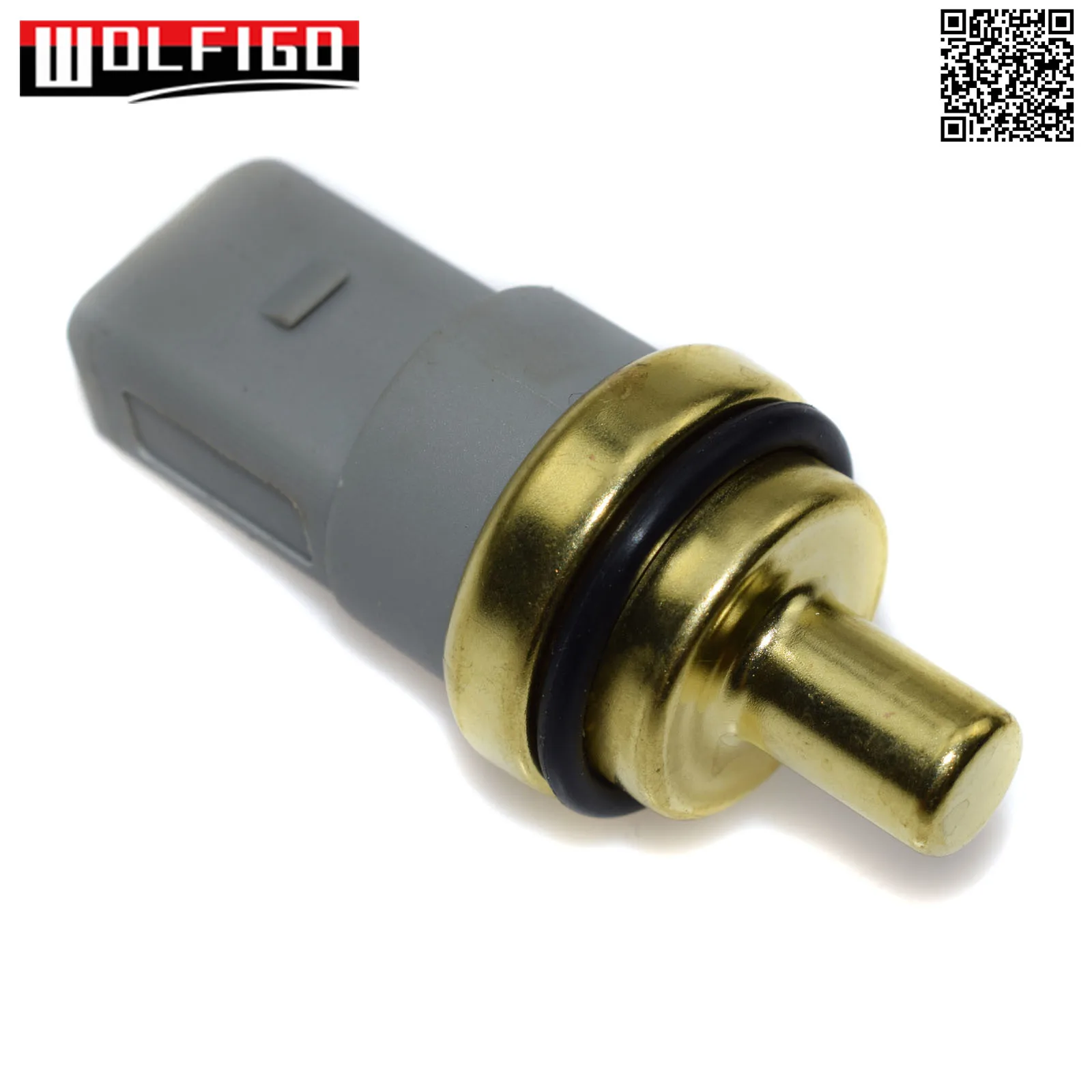 2 pins Coolant Temperature Sensor & O-Ring For VW Jetta Golf 4 5 6 Passat 6 A3 TT 032121142, 06A919501A, 06A 919 501 A New