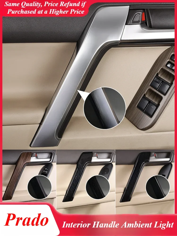 

For Toyota Prado interior door handle ambient light domineering 2700 door armrest light dedicated interior panel modification