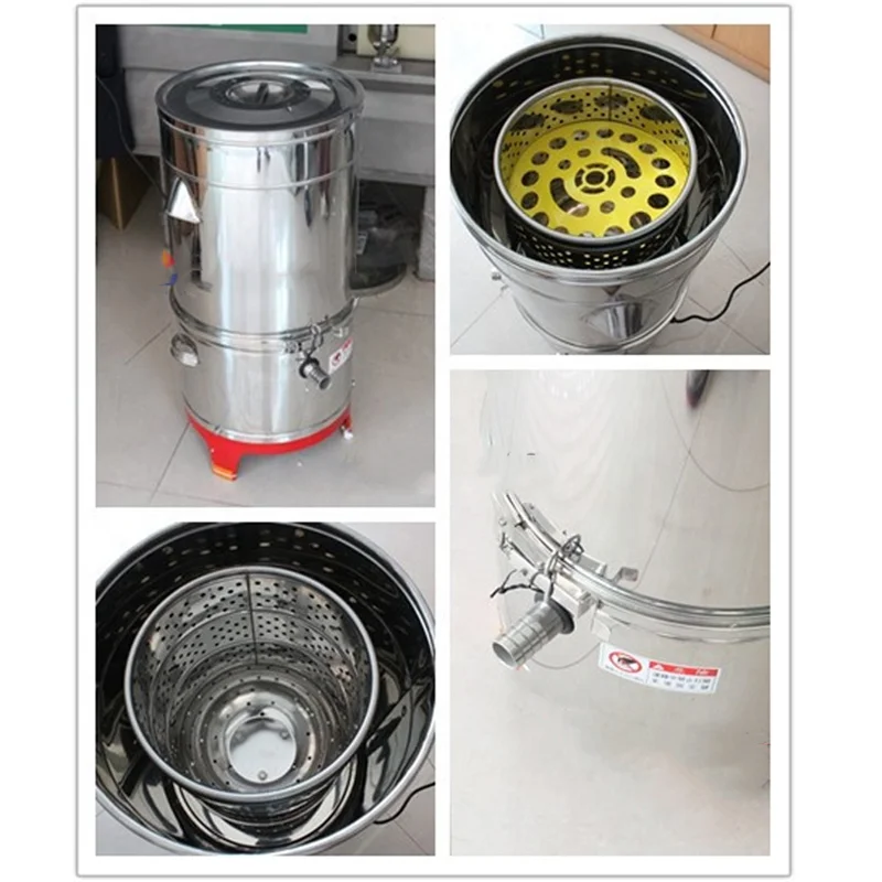業務用ステンレス鋼食品脱水機,乾燥機,浚渫,野菜,果物,生姜,抽出