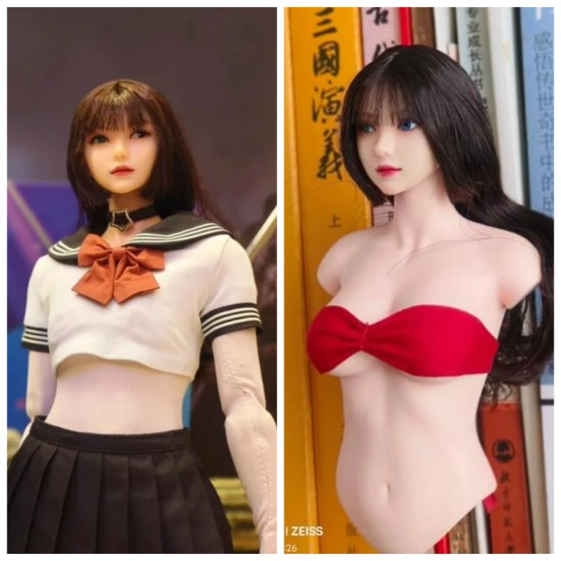 

Z6TOYS ZC015 1/6 Scale Beauty Girl Le Le Asia Schoolgirl Vivid Head Carving with Hair Transplant Toy Model for 12" Action Figure