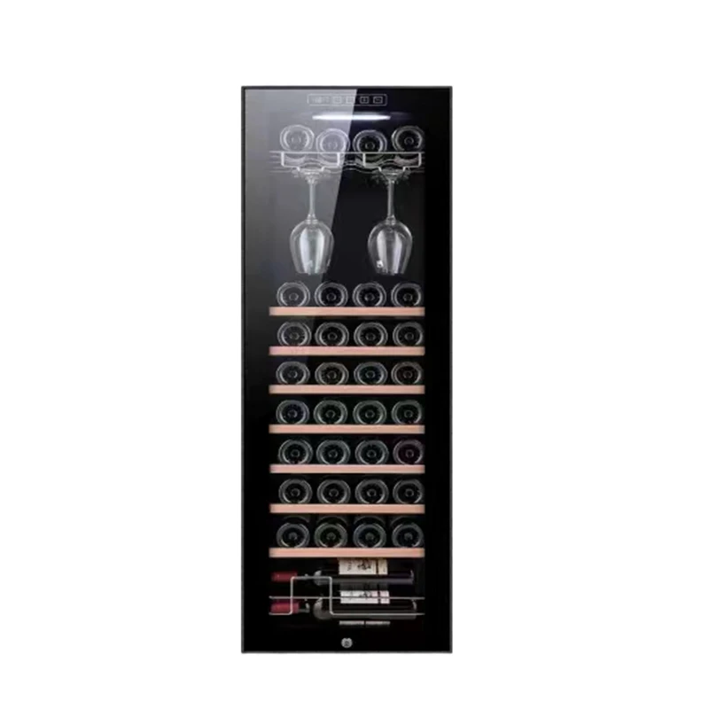 

Wholesale Compressor Cooler Wine Cabinet 138L 48 Bottles Refrigerator Fridge Red Wine Cooler