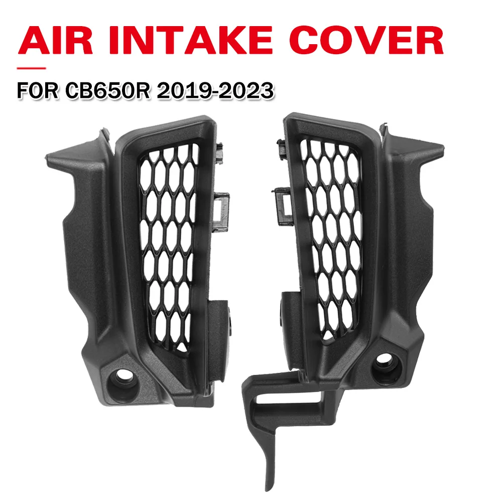 

CB650R Air Intake Cover Mesh Grill Motorcycle Side Panel Cowl Vent Fairing For Honda CB 650R CB650 R 2019 2020 2021 2022 2023