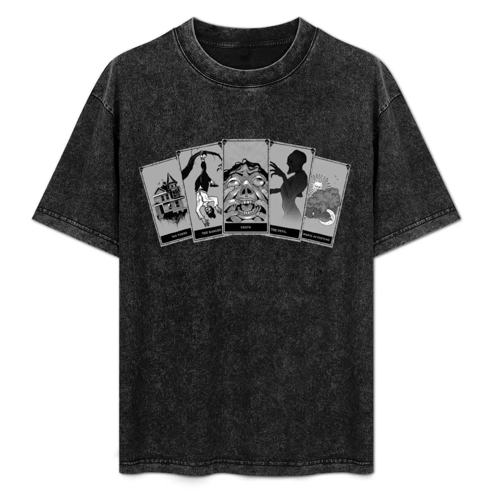 

Phasmophobia Tarot Cards T-Shirt Plus Size Comfort Fit Tee