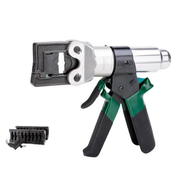 Mini hydraulic clamp with safety device quick reset function crimping clamp crimping