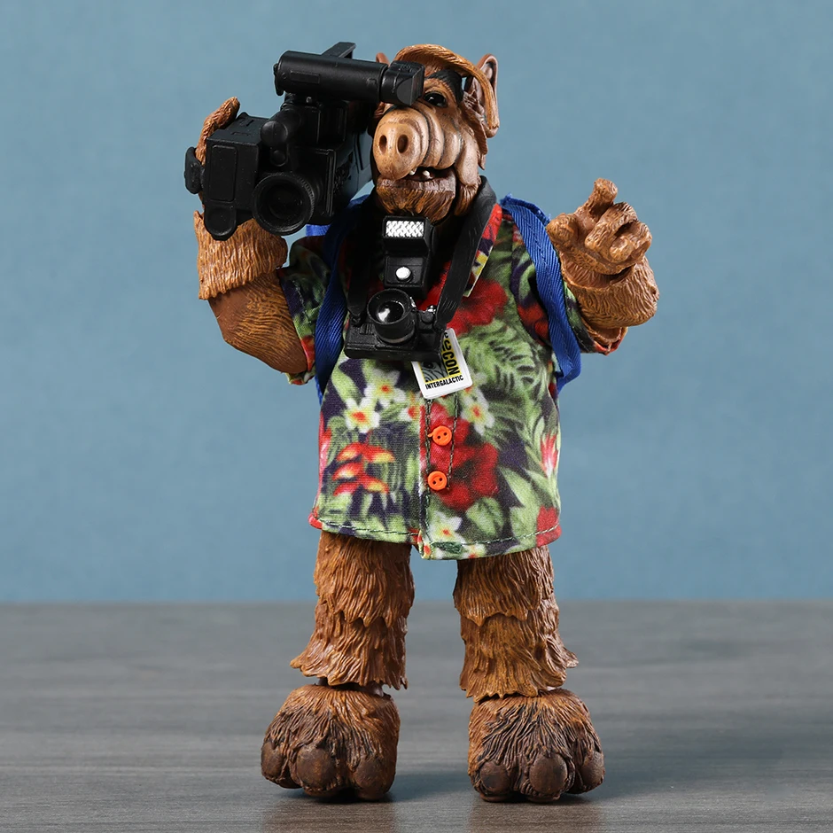 NECA SDCC 23 Exclusive Cosmic Con Alf Collection Action Figure PVC Model Figurals