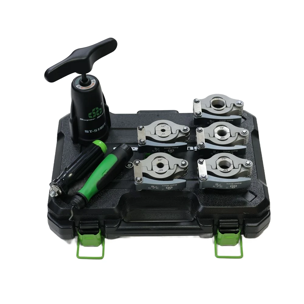 ST-519FT Rohrexpander-Kit – inklusive Sechskantstange und 5 Expansionsklemmen