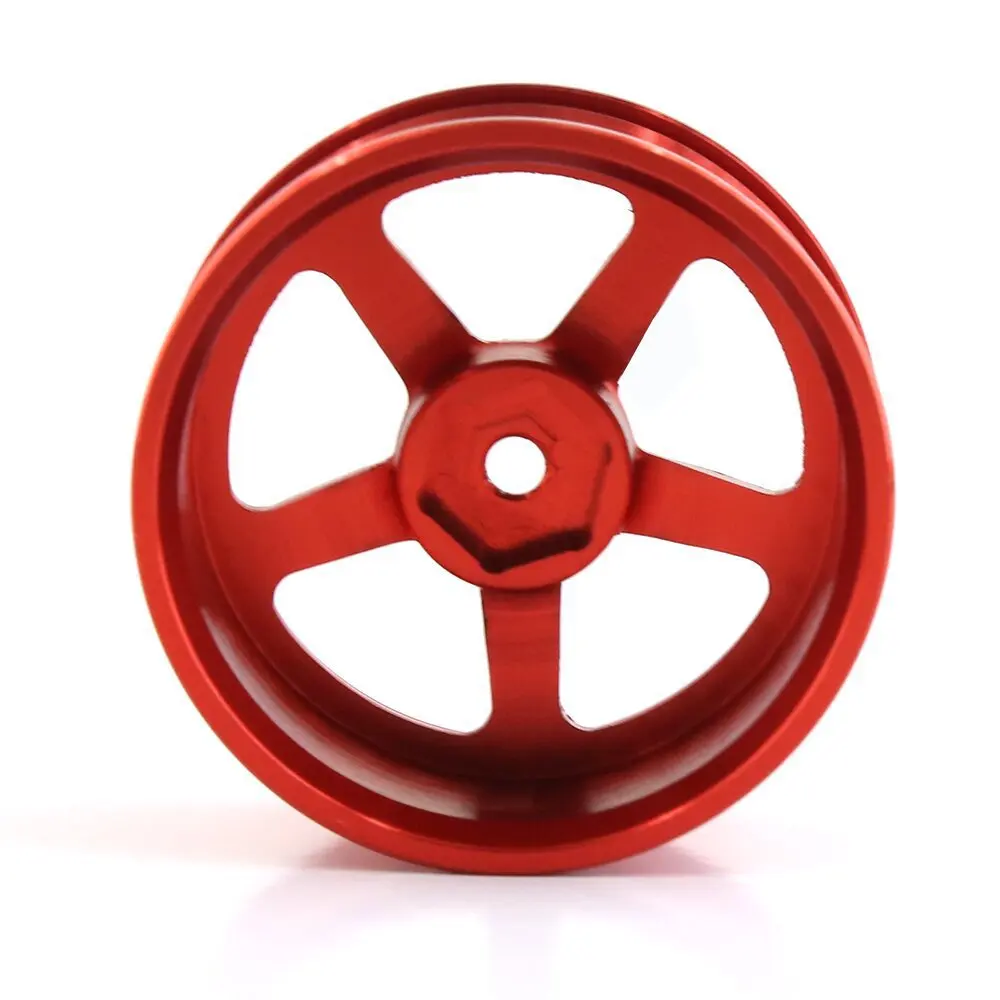 4Pcs Aluminum 52*26mm Wheel Rims for RC 1/10 On-Road Drift Traxxas HSP  94123 94122 Tamiya HPI Kyosho RedCat SAKURA