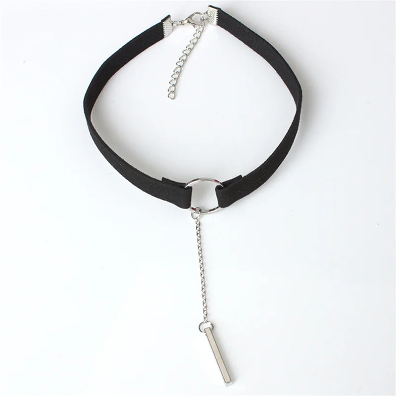 Korean style velvet wide strap accessories pendants necklace collar chain simple fashion velvet necklace