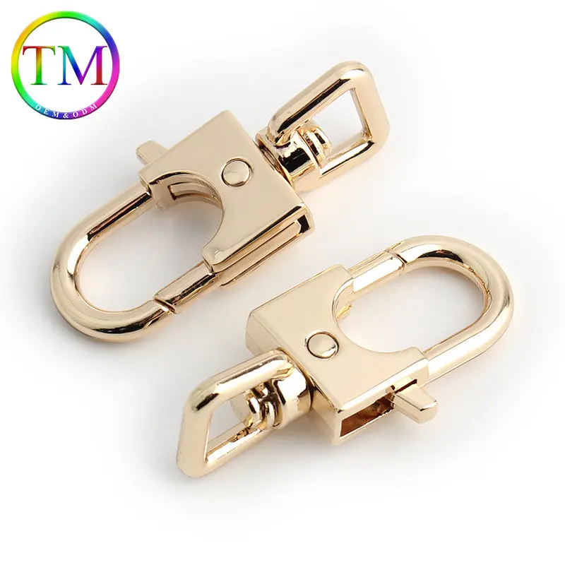 10-50Pcs Zinc Alloy Shoulder Strap Buckles Connector Custom Swivel Trigger Clasps Clips Snap Hook Diy Sew Hardware Accessories