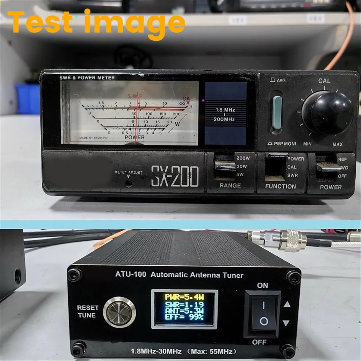 ATU-100 Automatic Antenna Tuner 100W Shortwave Radio Amateur Radio Communication Shortwave Antenna Tuner Standard Model