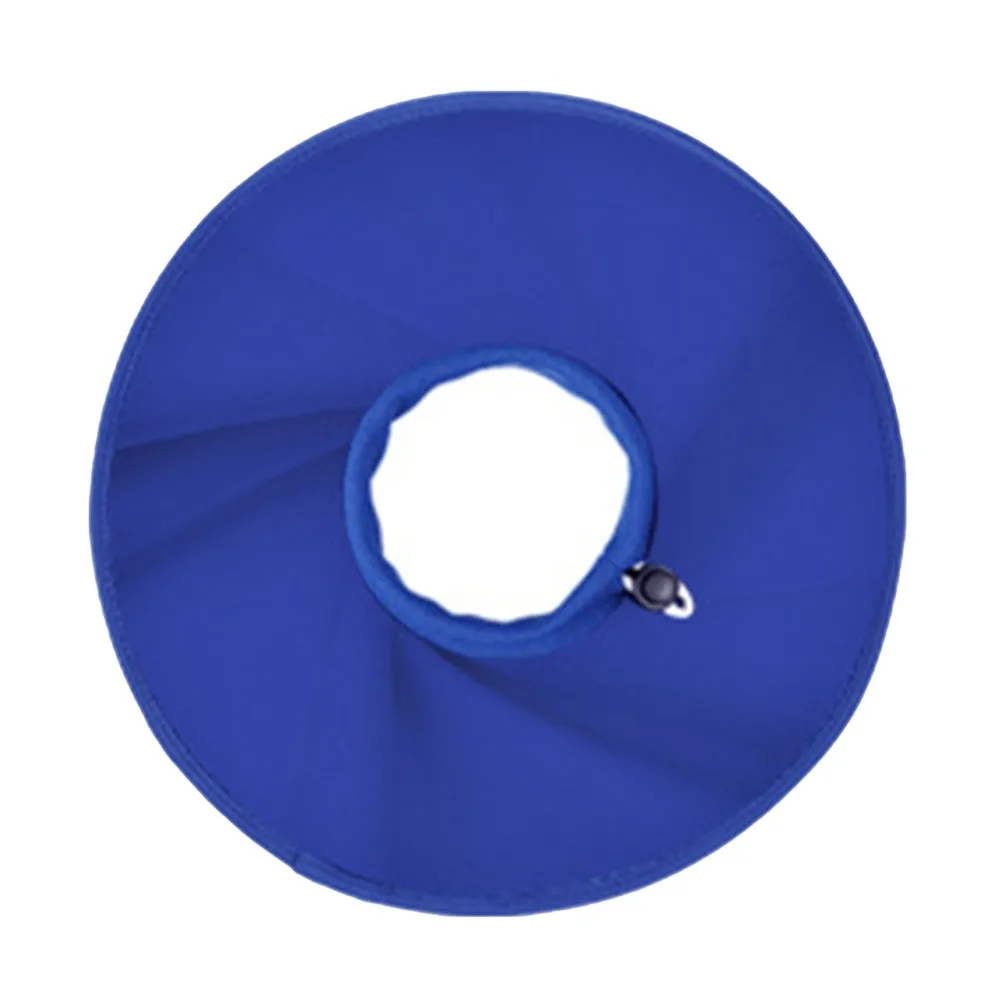 Waterproof Dog Neck Guard Multi Sizes Cone Shaped Cat Recovery Cone Royal Blue Lightweight Pet Head Guard Licking Prevention