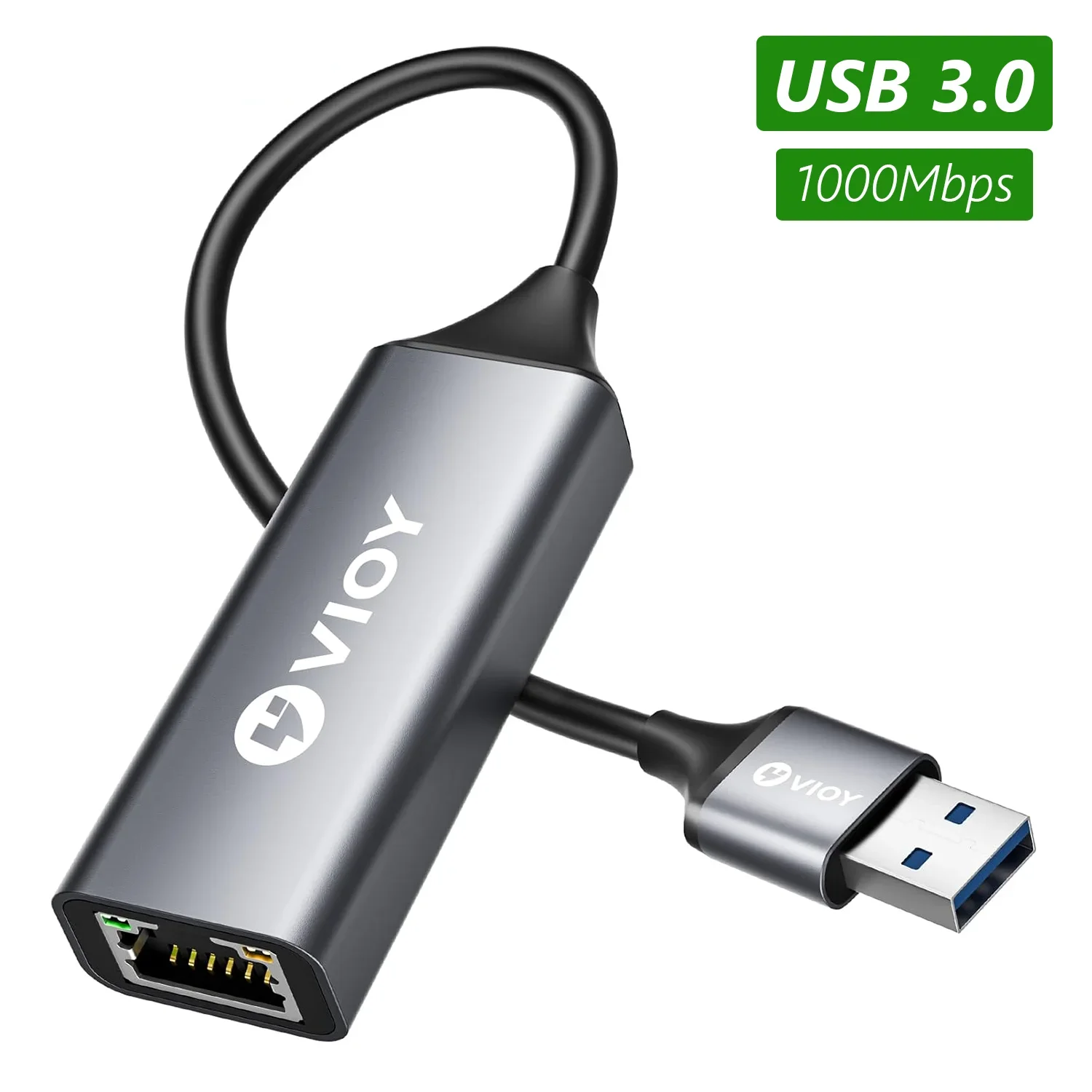 

USB Ethernet Adapter USB 3.0 To RJ45 Lan Gigabit Ethernet Adapter for PC Nintendo Switch Laptop MacBook Windows10 Linux