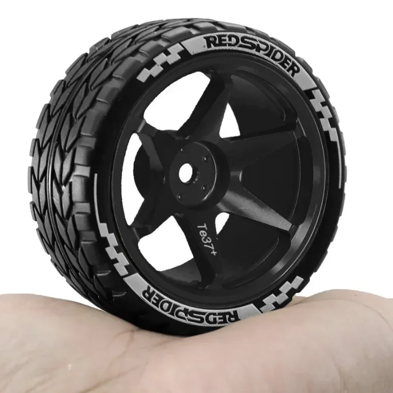 1/10 RC On-Road Drift Car Gummireifen Leichtmetallfelgen Naben Set für XV02 HSP 94123 Tamiya TT01 HPI Kyosho HSP PTG2